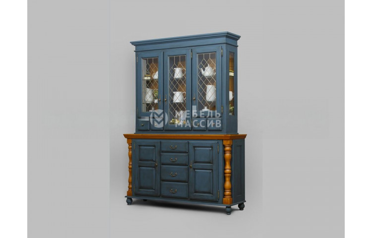 Сервант 3 ств. Ретро 1 без резьбы