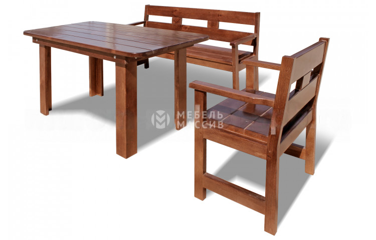 Набор мебели для веранд и террас Русич